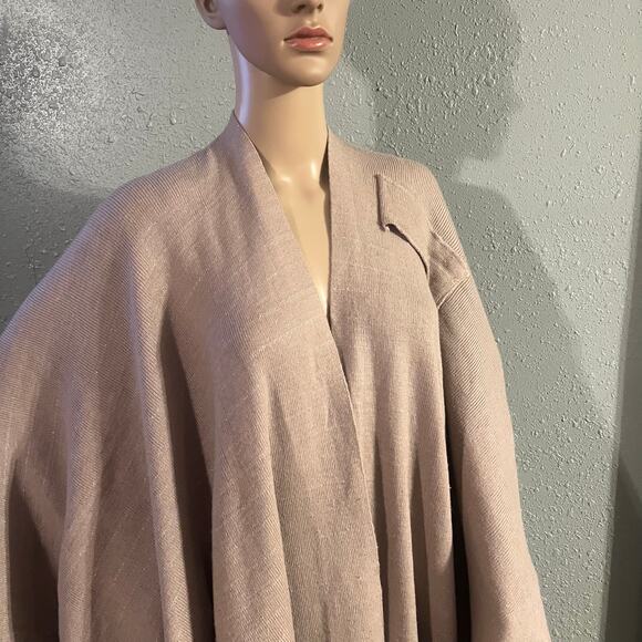 Lane Bryant Women's Blush Pink & Silver Shawl Wrap Plus Size One Sz Feminine - Picture 7 of 13